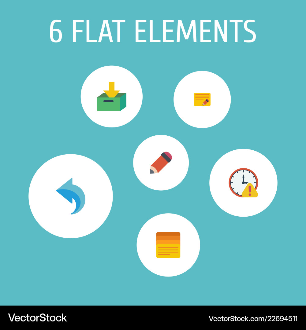 Set task manager icons flat style symbols Set task manager icons flat style symbols vector image