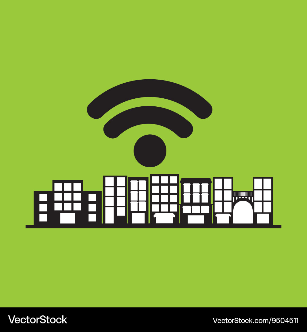 Wifi connection design Vector Image