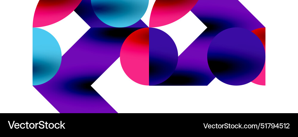 Circle pattern round elements with lines Circle pattern round elements with lines vector image