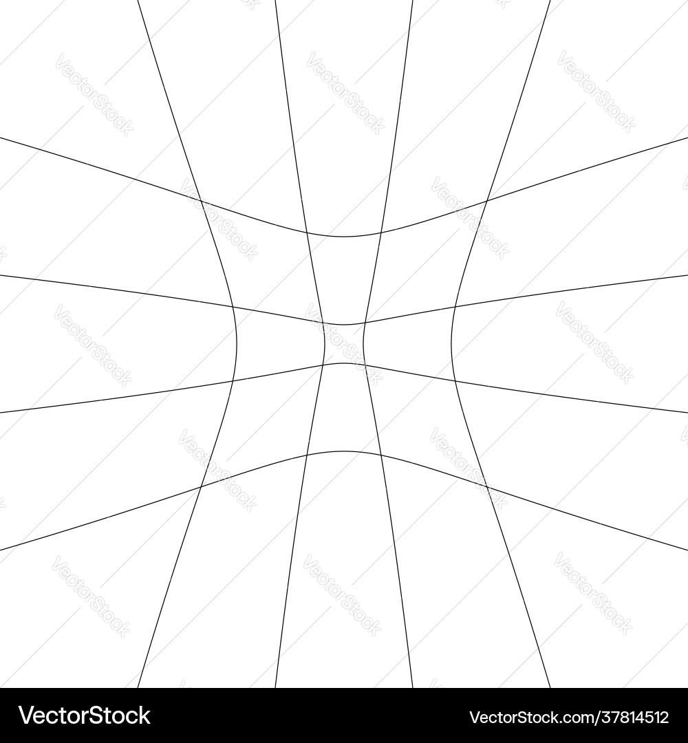 Grid mesh lattice grating with distort deform Grid mesh lattice grating with distort deform vector image