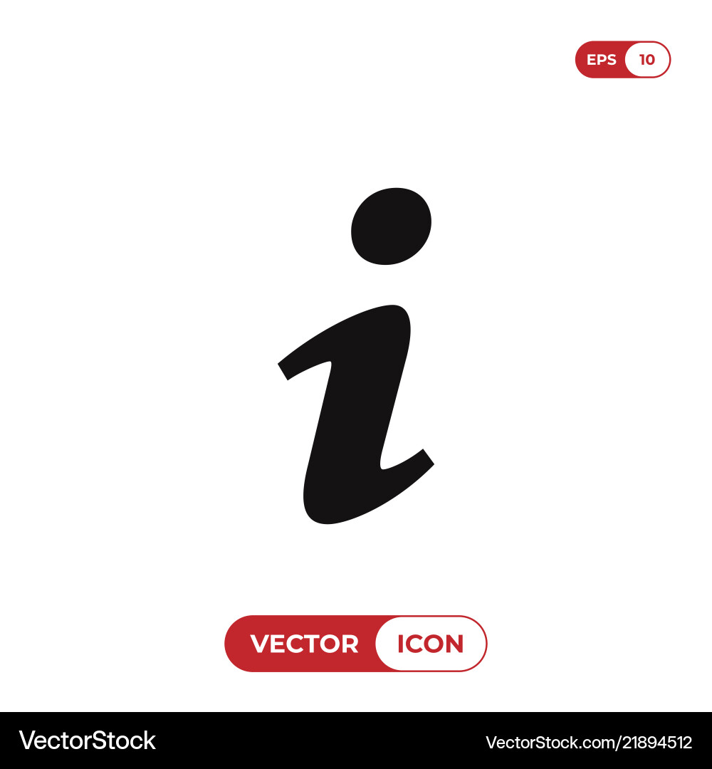 Information icon info help faq inform symbol vector image