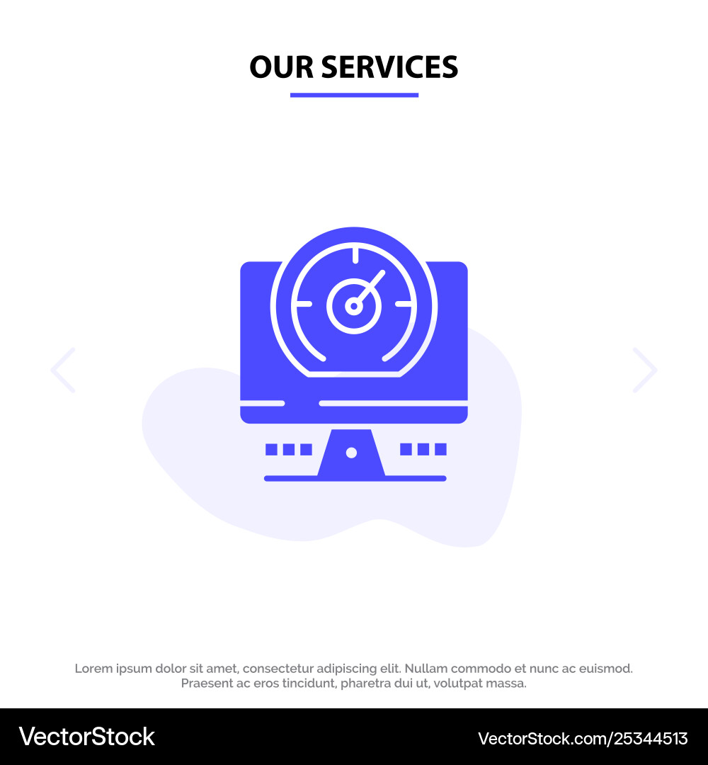 Our services compass computer timer location Our services compass computer timer location vector image