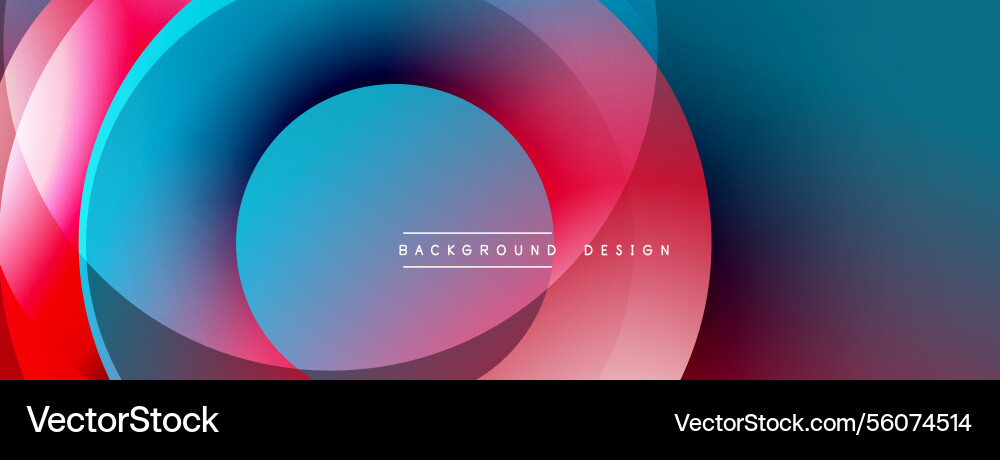 Background design with overlapping circular Background design with overlapping circular vector image