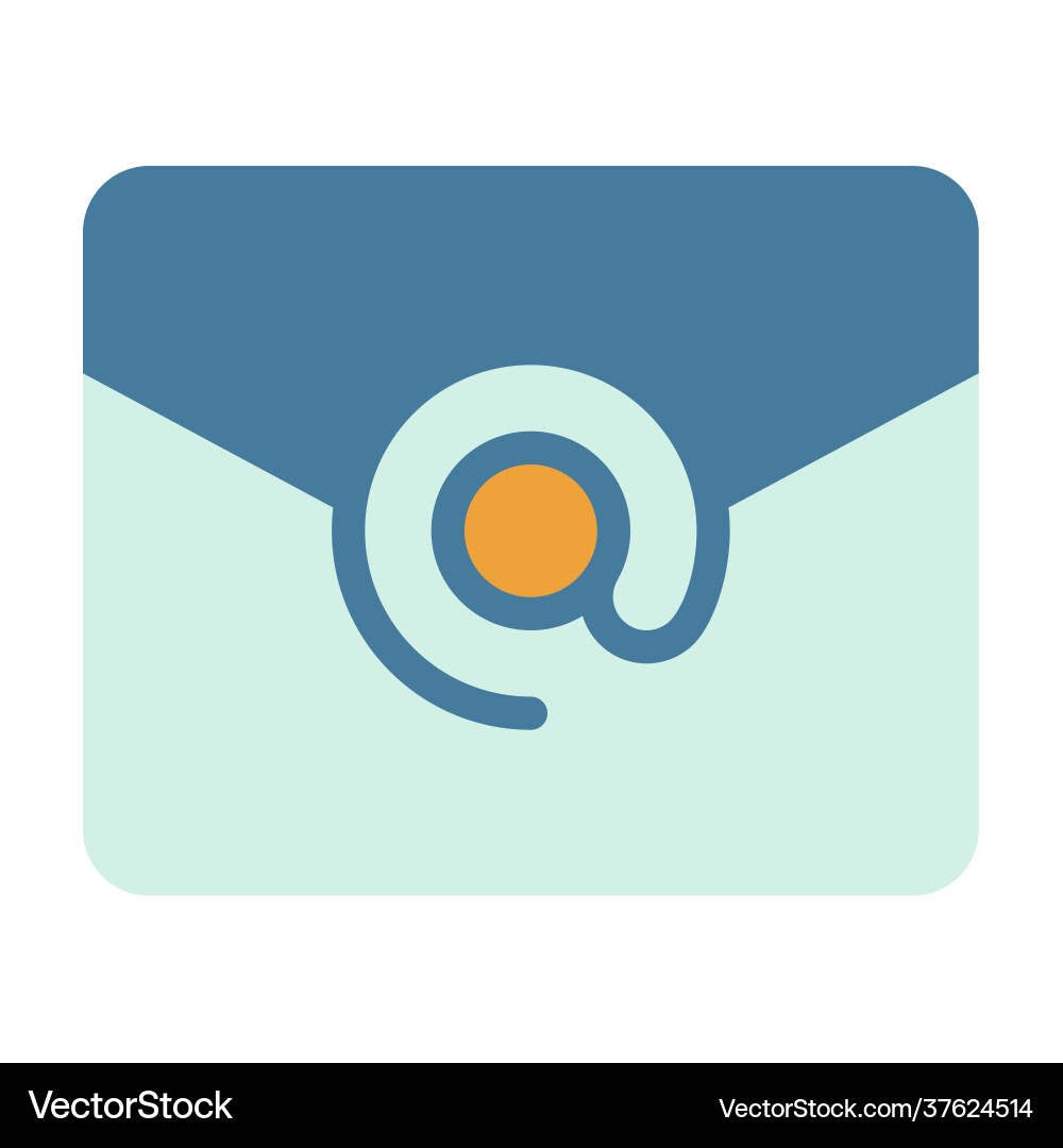 Email internet message mail single isolated icon Email internet message mail single isolated icon vector image