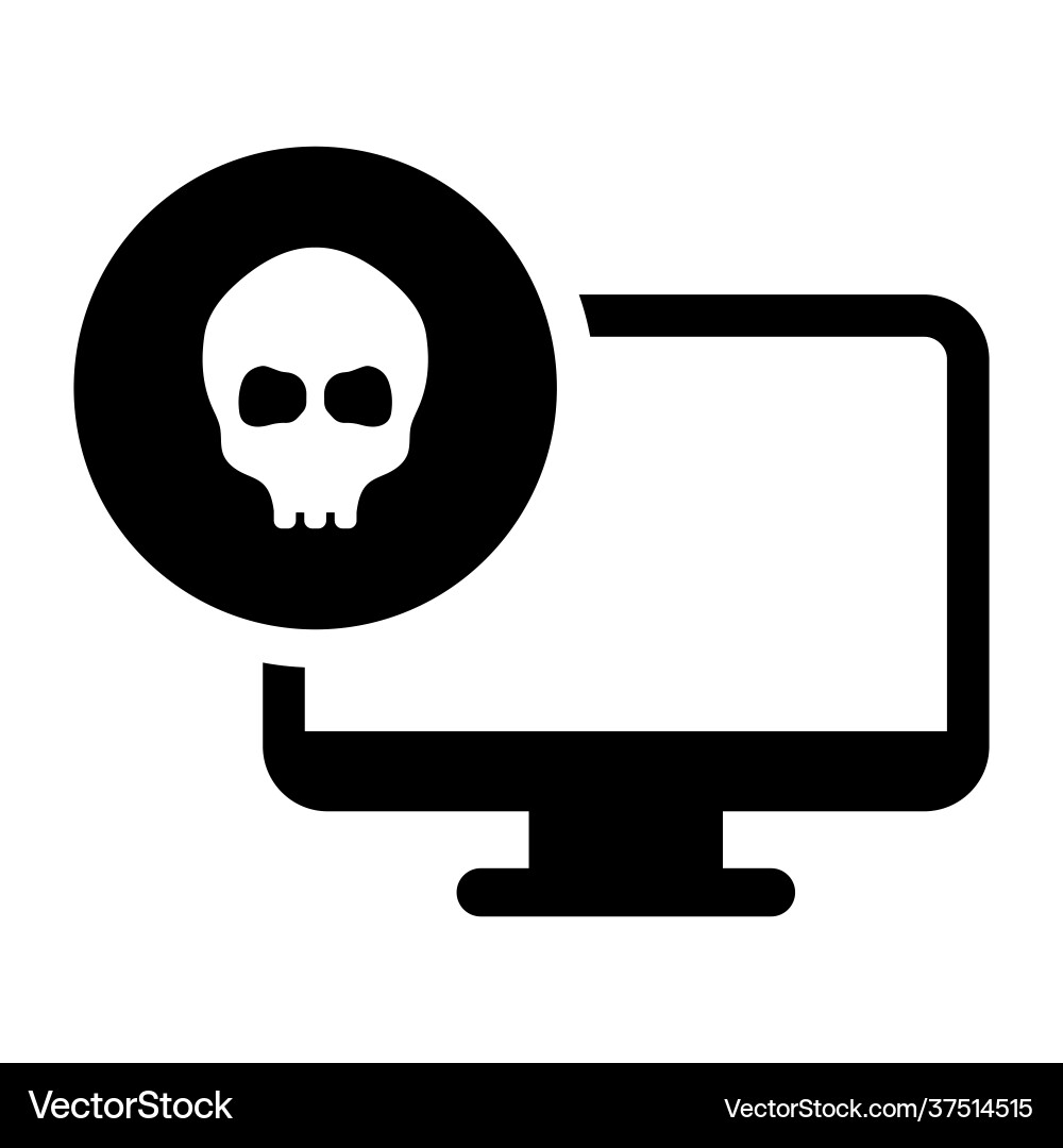 Hacking system vector image