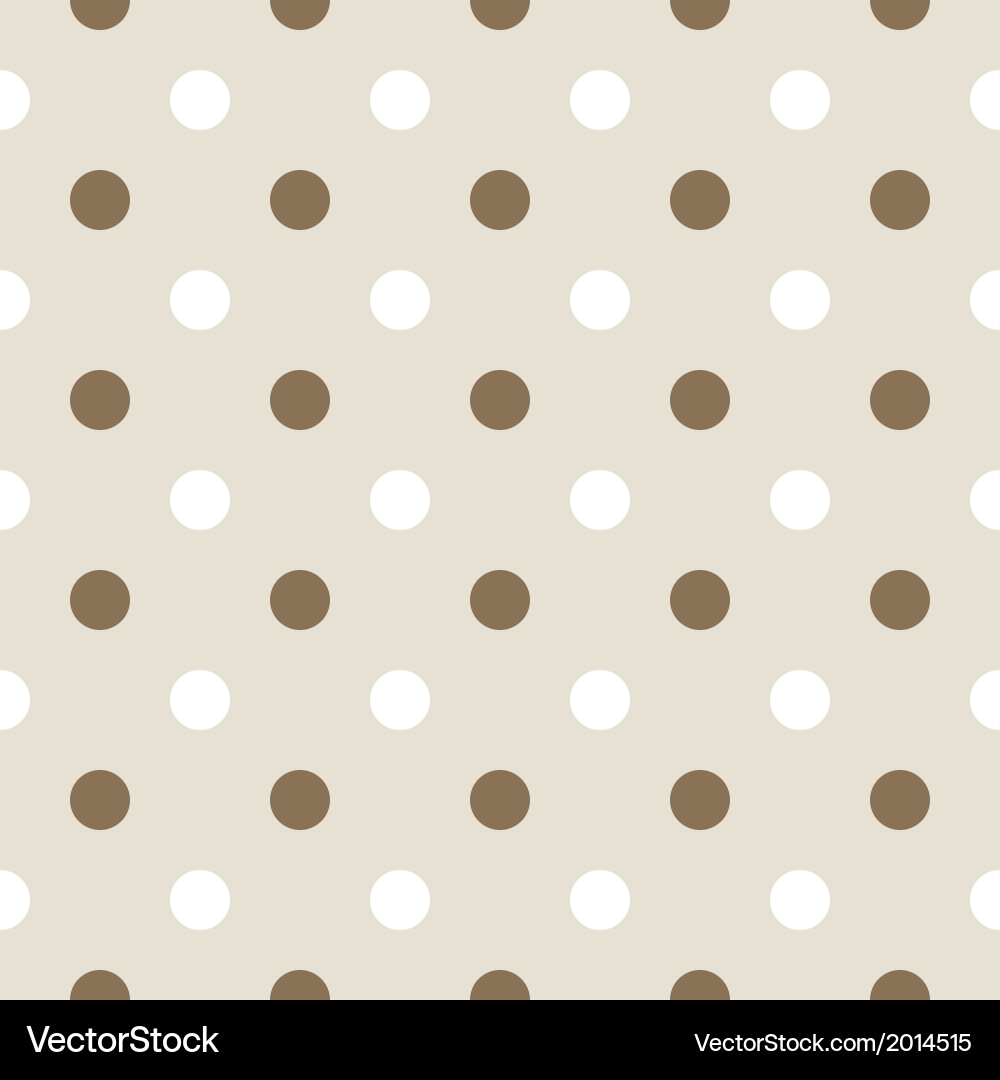 Seamless retro pattern with dots Vector Image