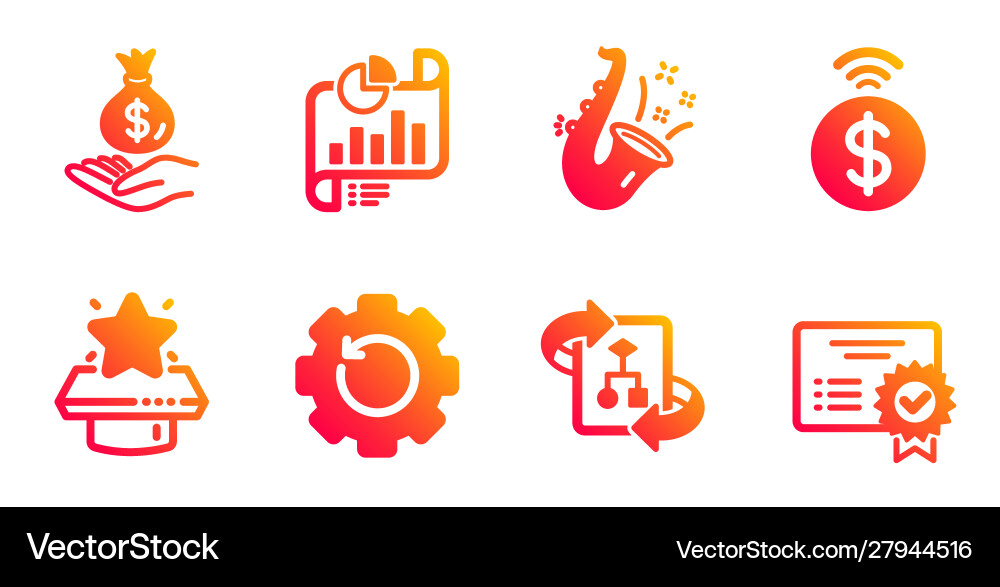 Report document technical algorithm and jazz Report document technical algorithm and jazz vector image