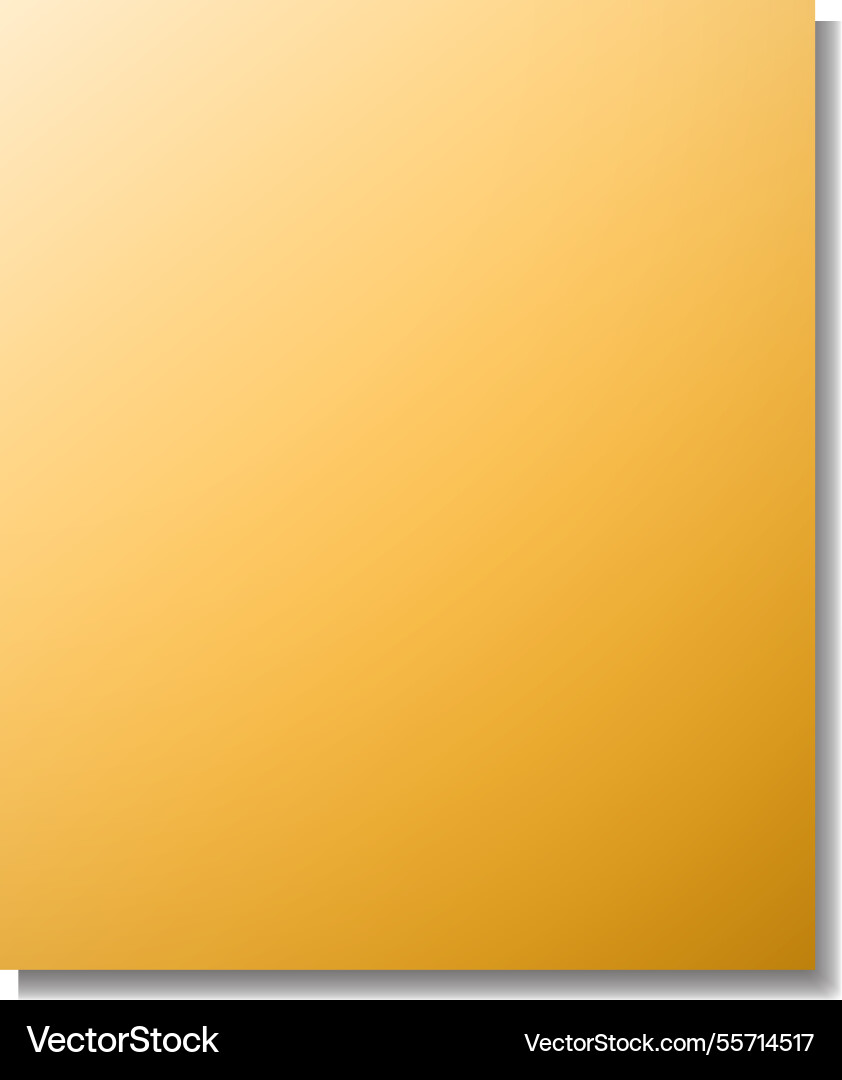A simple golden gradient with circular light A simple golden gradient with circular light vector image