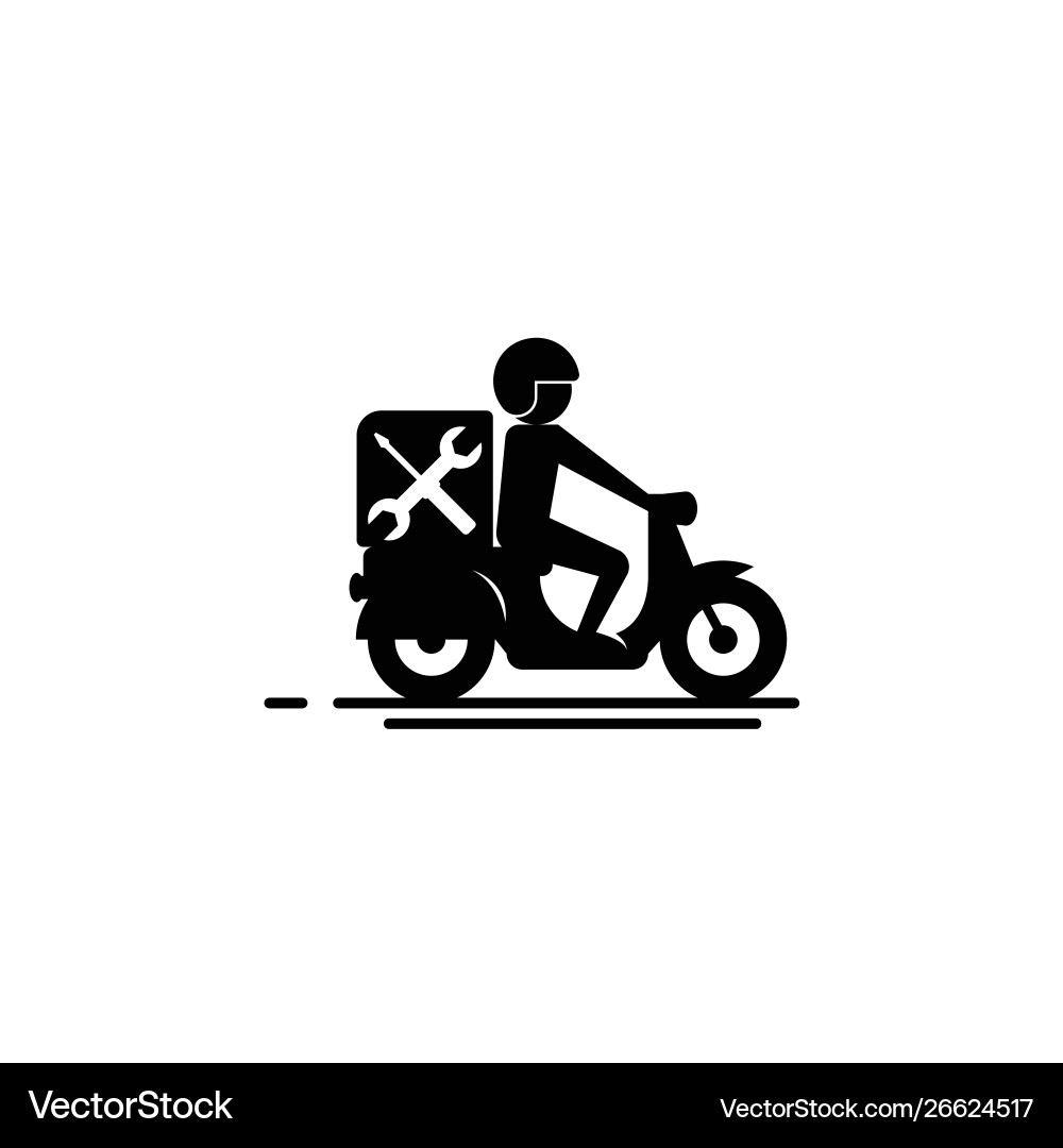 Auto Reparatur Anruf Auto Reparatur Anruf vektorbild