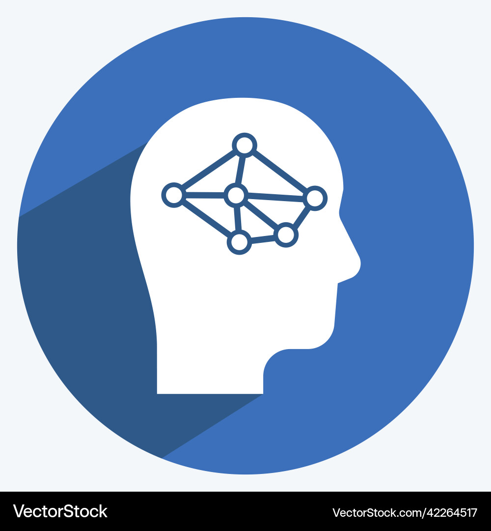 Icon logic suitable for programming symbol long vector image
