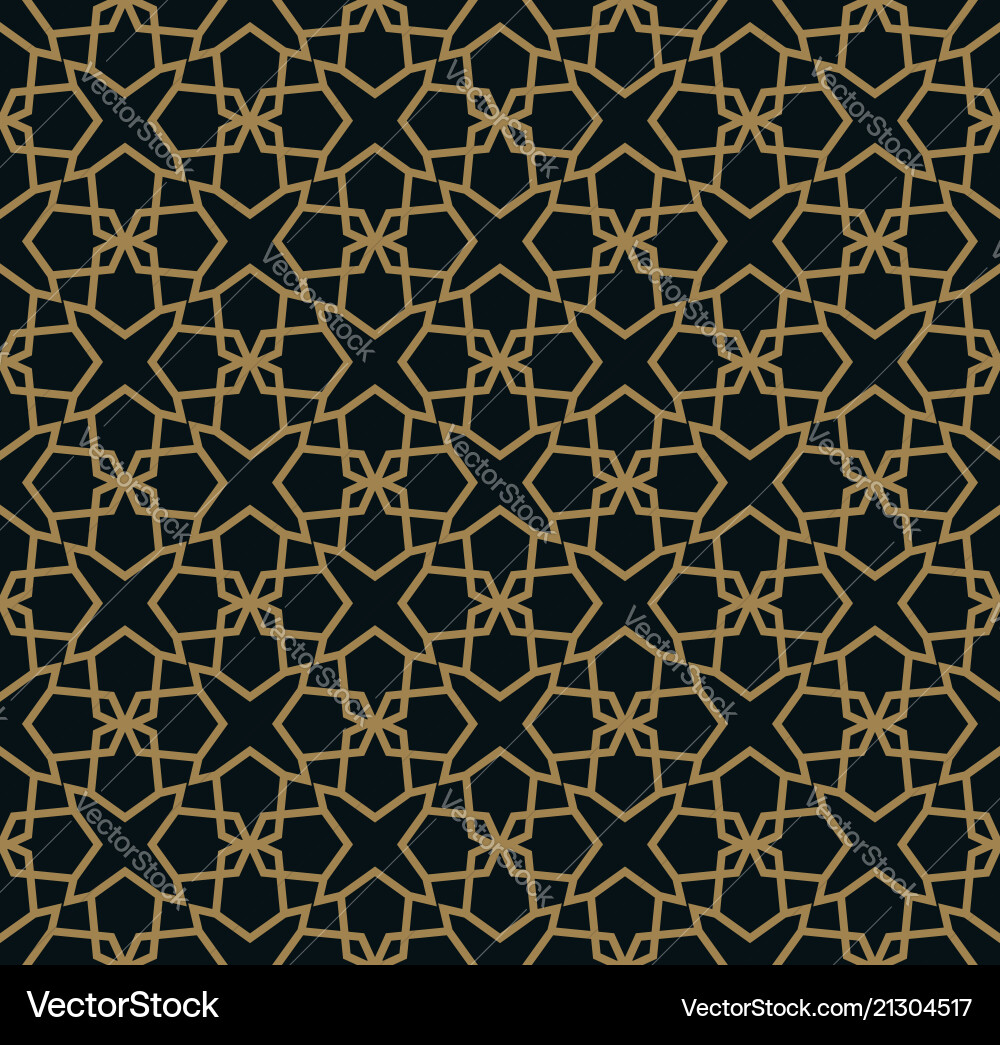 Seamless pattern of intersecting thin gold lines Seamless pattern of intersecting thin gold lines Vector Image