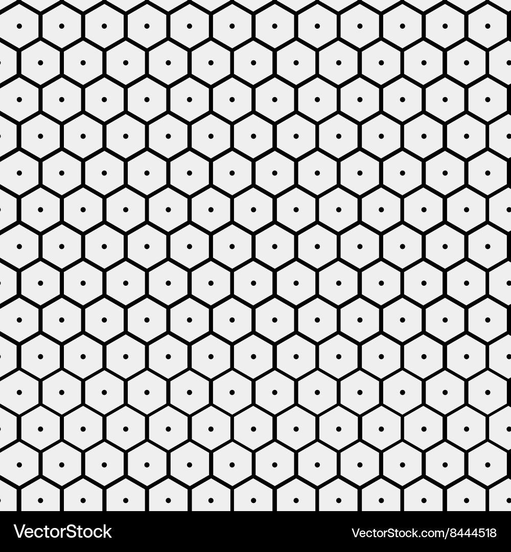 Abstract minimalistic pattern hexagon vector image