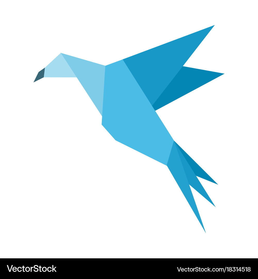 Bird abstraction6 Vector Image