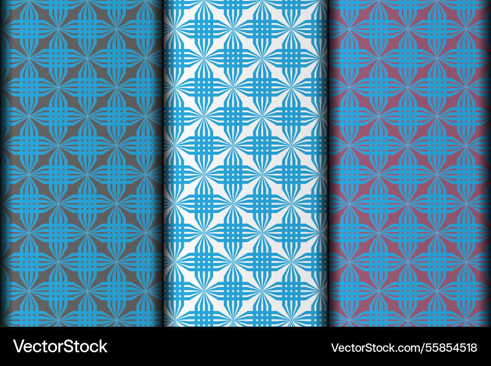 Blue pattern design Vector Image