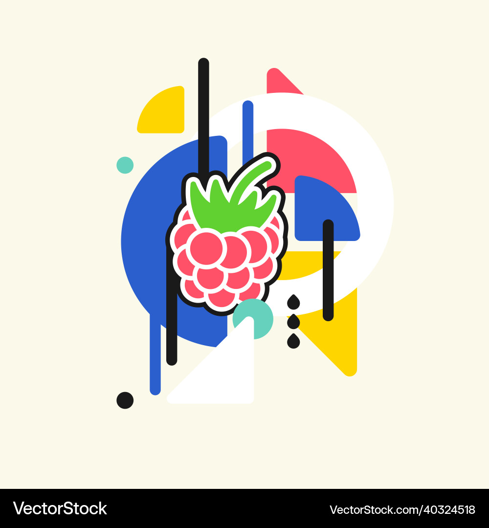 Graphics in a minimalistic style Graphics in a minimalistic style vector image