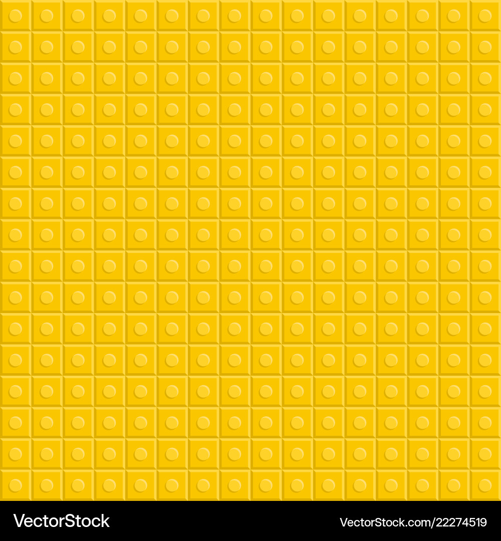 Building blocks toy seamless pattern vector image