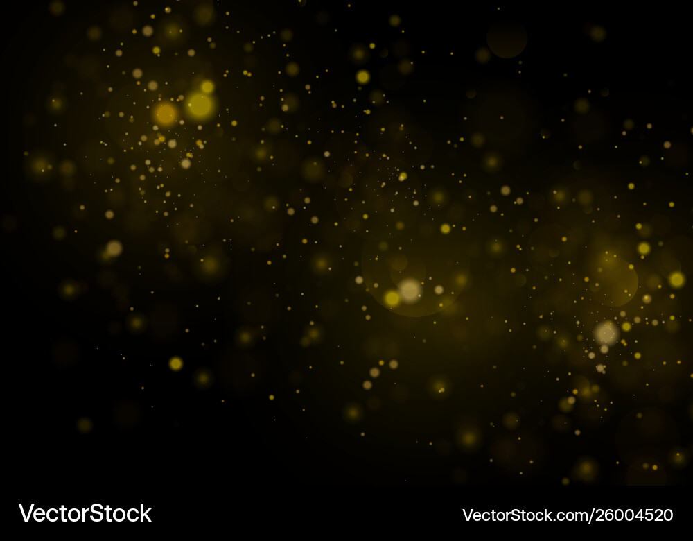 Bokeh effect sparkling vector image