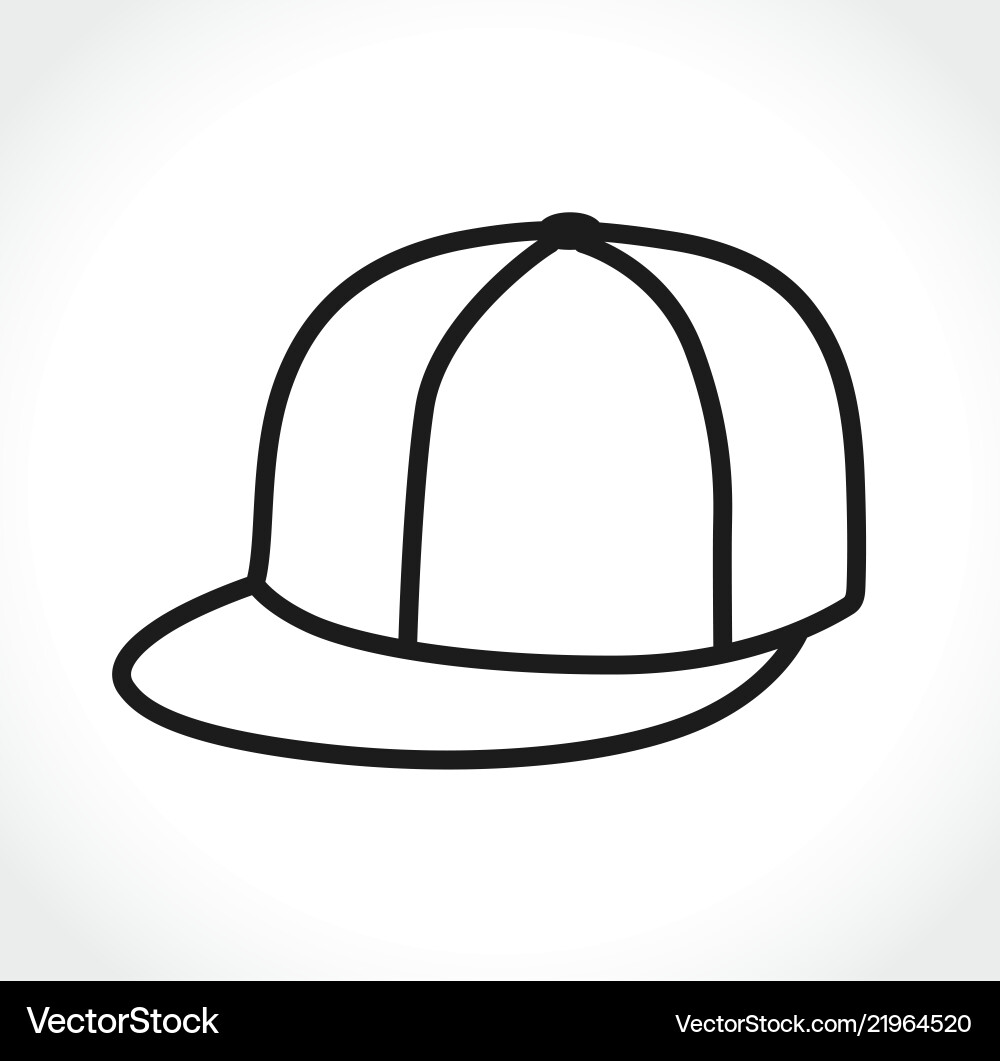 Simple Cap Icon Royalty Free Vector Image - VectorStock
