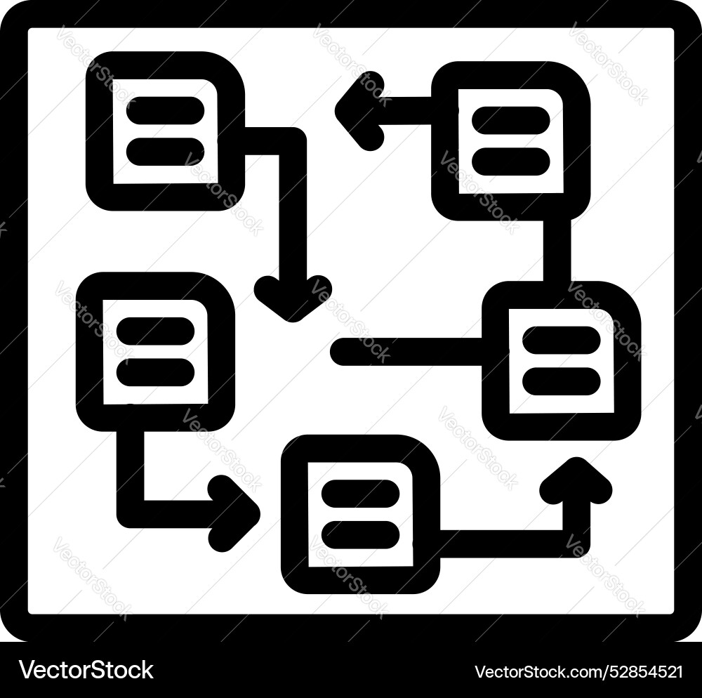 Algorithm Flussdiagramm zur Datenverarbeitung Algorithm Flussdiagramm zur Datenverarbeitung vektorbild