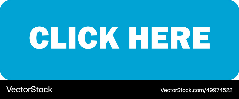 Click here button with hand pointer arrow Click here button with hand pointer arrow Vector Image