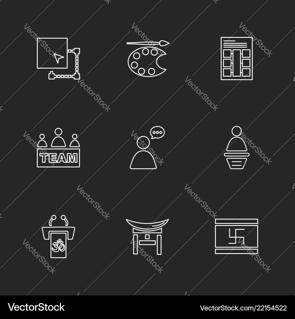 Study calculator video user networking Vector Image
