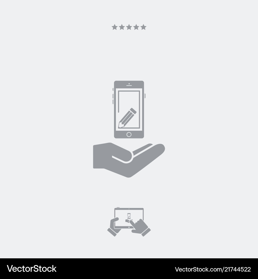 Web design - minimal modern icon Vector Image