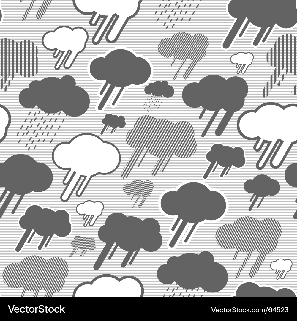 Abstract Cloud Pattern vector image