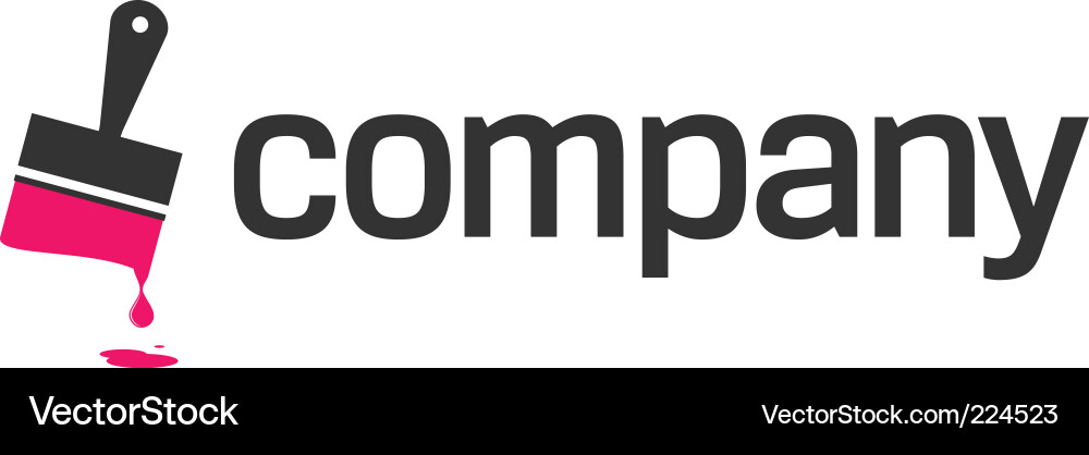Home Repair & Painting Logo vector image
