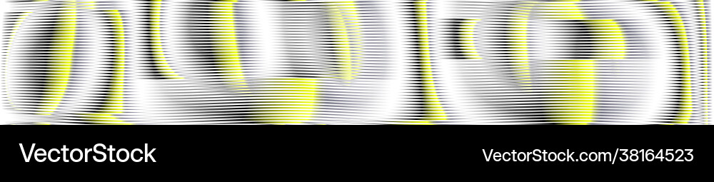 Light moire abstract linear web banner with trendy Light moire abstract linear web banner with trendy Vector Image