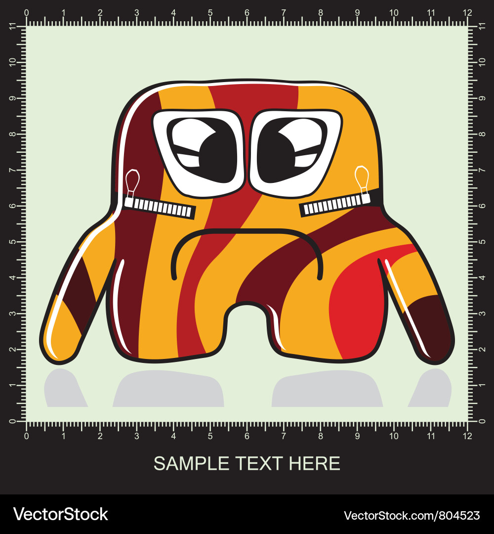 Monster Vector Image