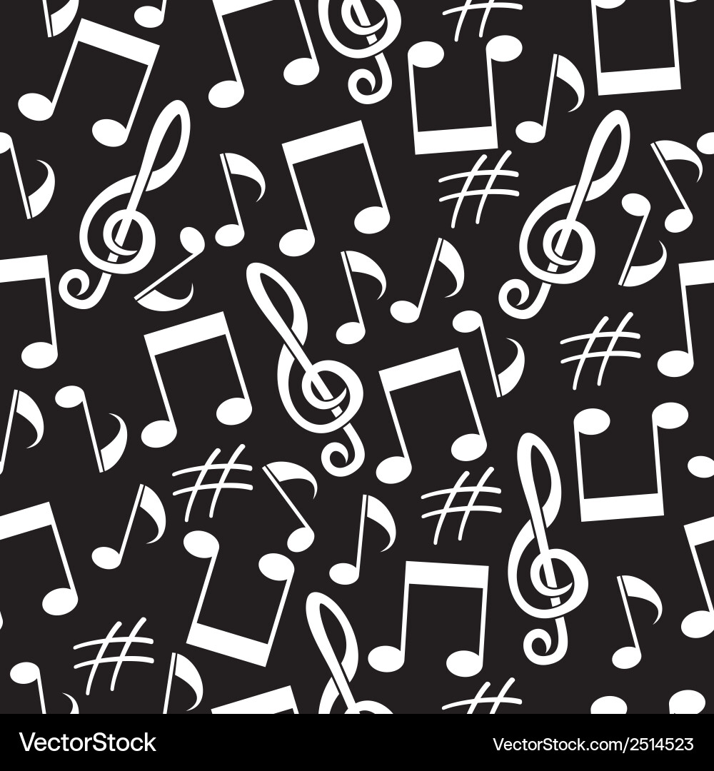 Note patern3 vector image