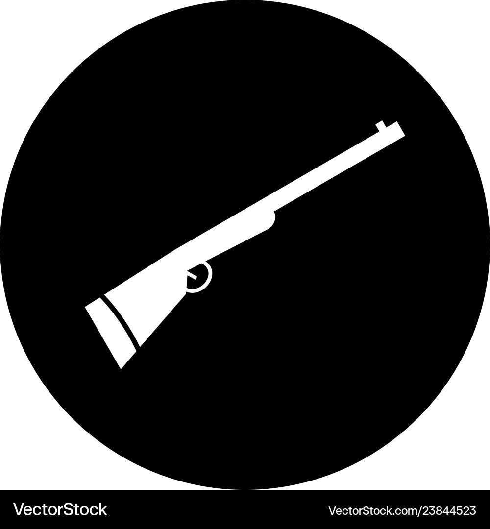 Shotgun icon vector image