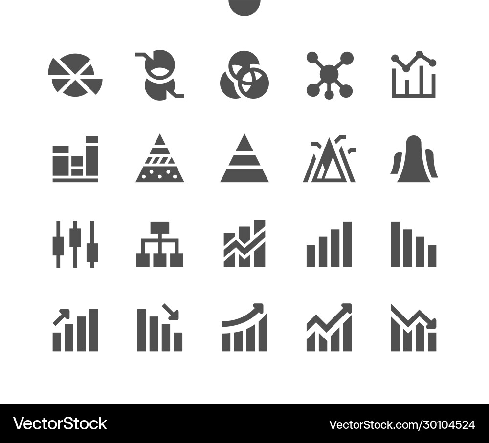 Charts v2 ui pixel perfect well-crafted Charts v2 ui pixel perfect well-crafted vector image