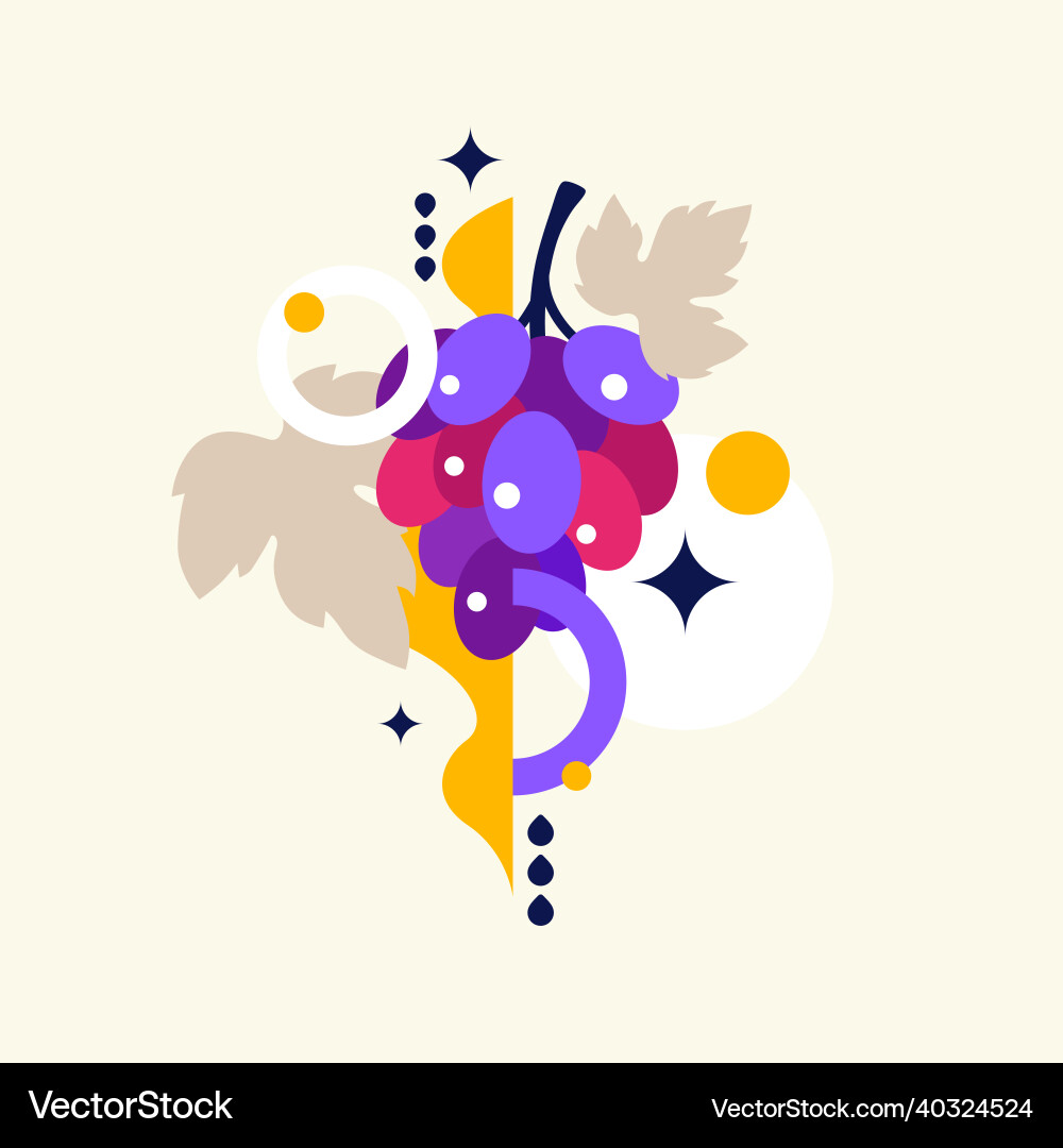 Graphics in a minimalistic style Graphics in a minimalistic style vector image
