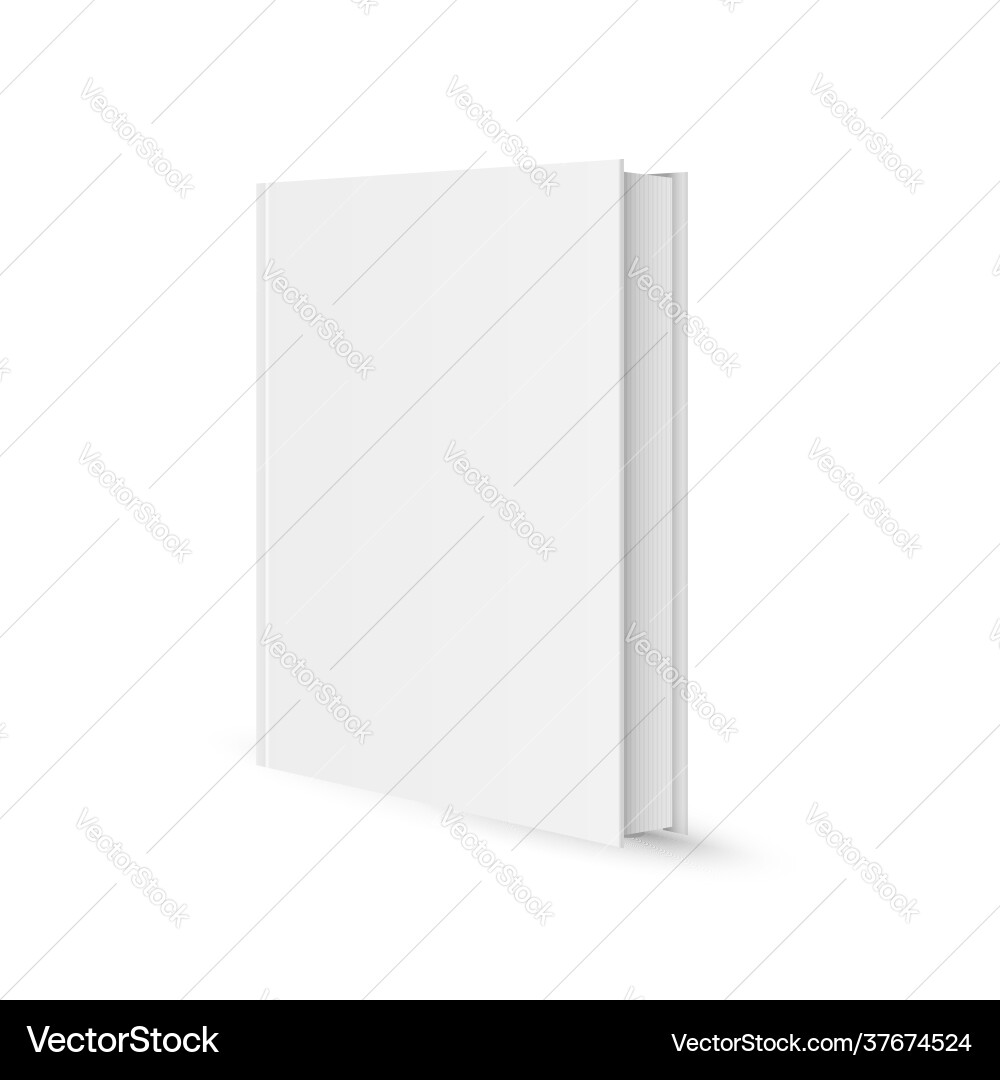 Leere vertikale Buchvorlage Magazin Leere vertikale Buchvorlage Magazin vektorbild