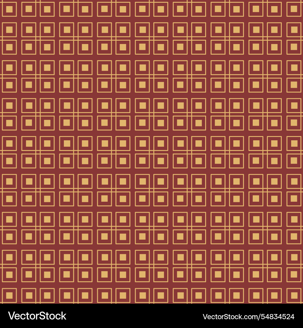 Minimal geometric squares seamless pattern vector image