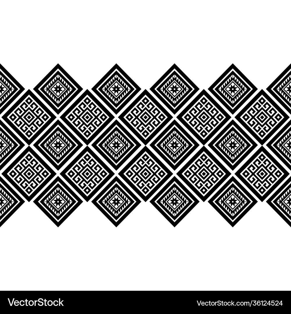 Seamless fabric pattern repeating design vector image