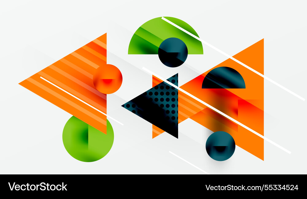 Sleek abstract background - layered triangles Sleek abstract background - layered triangles vector image