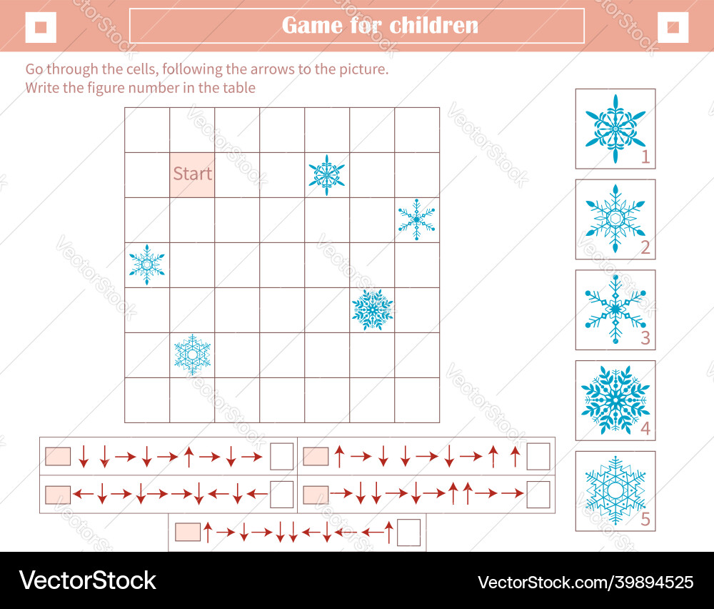 A game for children development of spatial think A game for children development of spatial think Vector Image