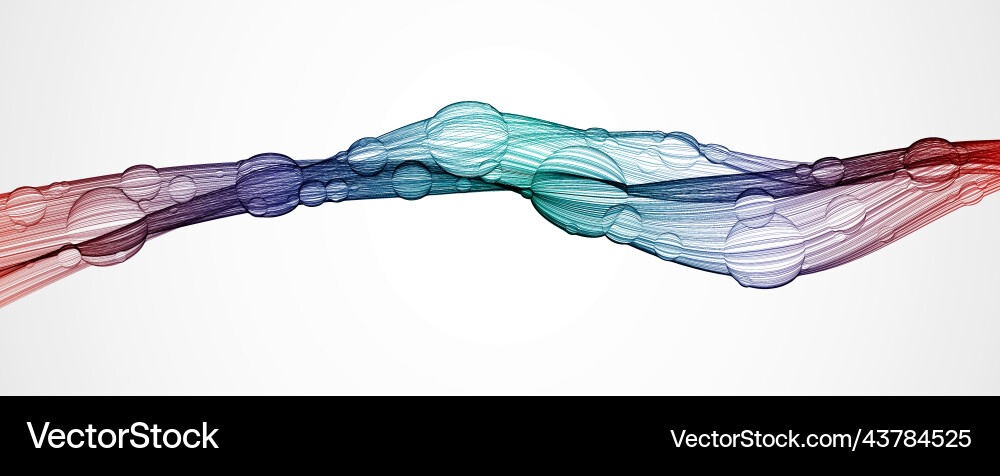Abstract background of a color wave Abstract background of a color wave vector image