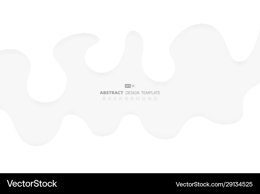 Abstract white wavy pattern design background Abstract white wavy pattern design background vector image