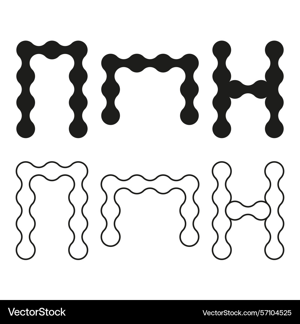 Bubble letter icon rounded drop shape abstract Bubble letter icon rounded drop shape abstract vector image
