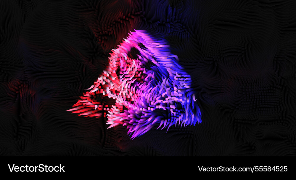 Colorful abstract texture created with gradient Vector Image