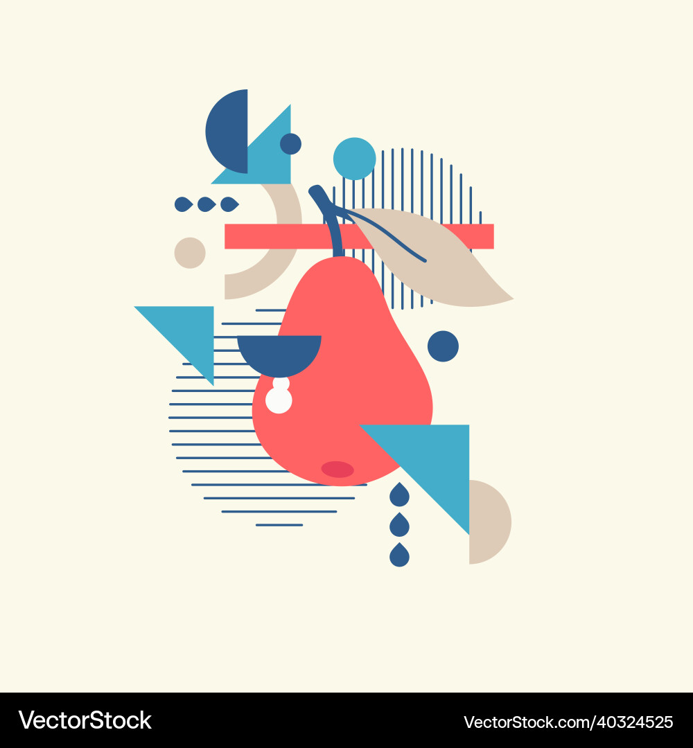 Graphics in a minimalistic style vector image