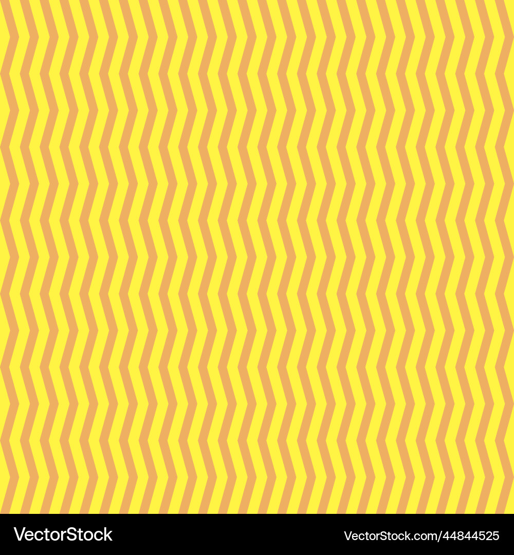 Pattern of vertical yellow orange angular wavy lin Pattern of vertical yellow orange angular wavy lin vector image
