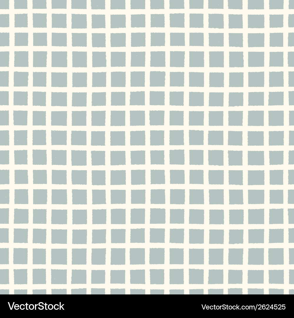 Seamless pattern with checkered geometric texture vector image
