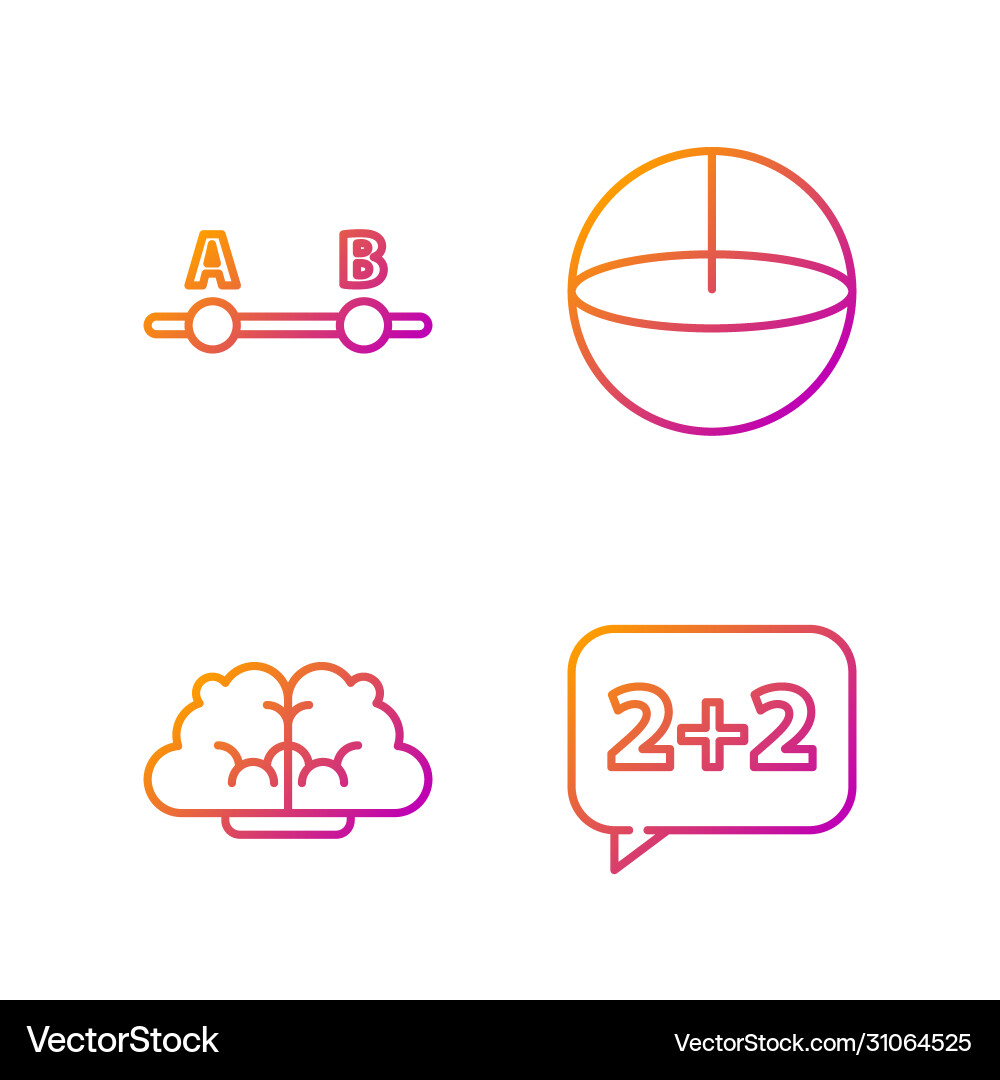 Set line graph schedule chart diagram Set line graph schedule chart diagram vector image