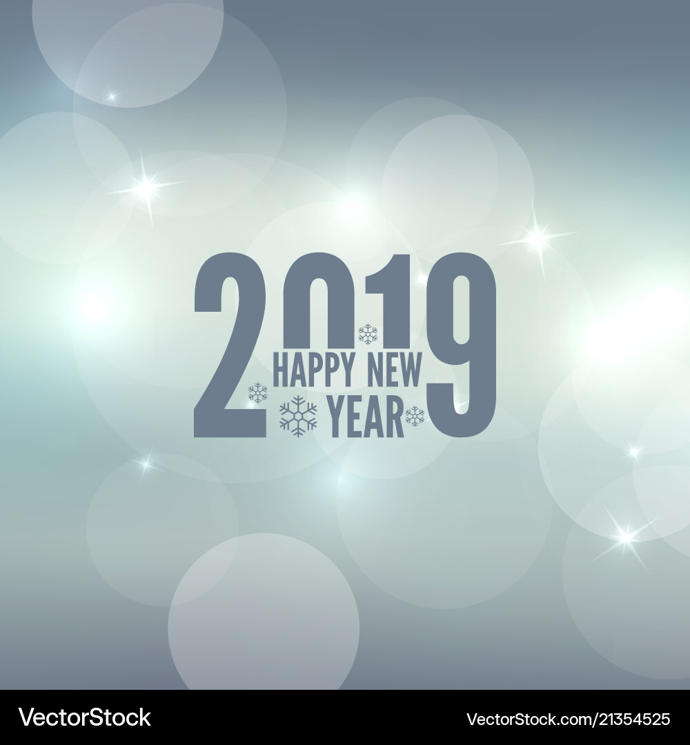 Sparkling New Year Abstract Background Vector Image