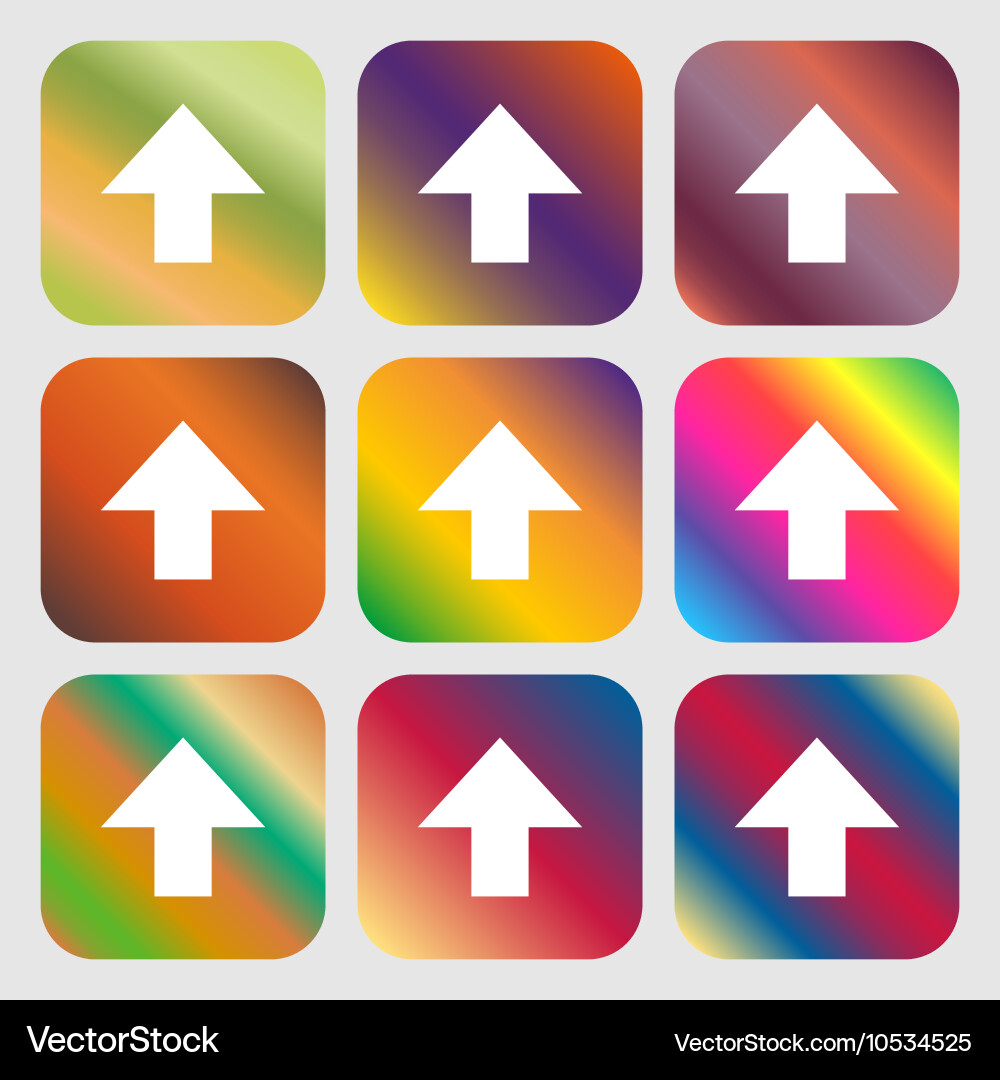 This side up sign icon fragile package symbol vector image