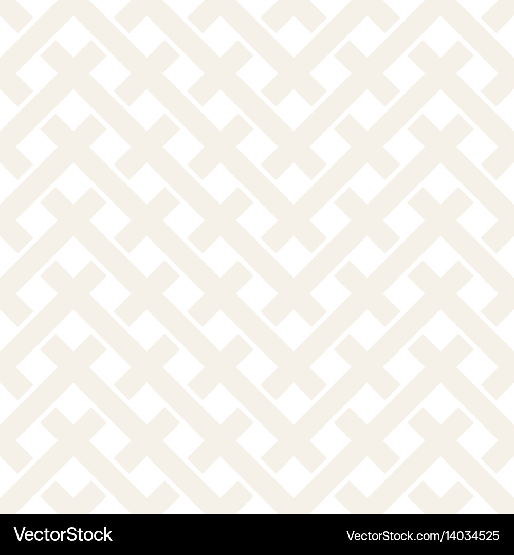 Weave seamless pattern stylish repeating texture vector image